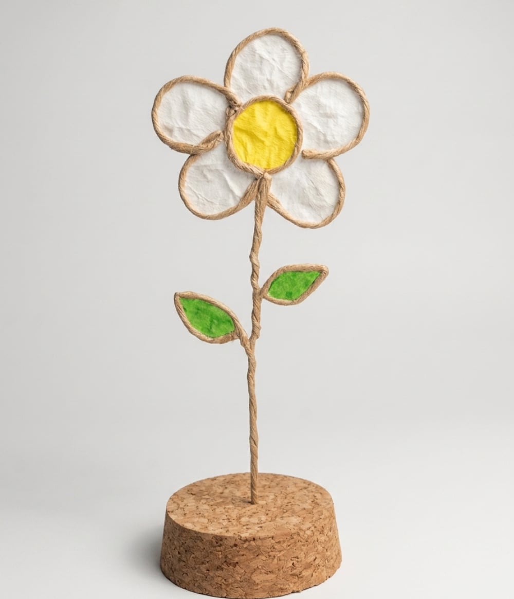 Daisy Bloom Sculpture — handmade sculpture by Anoush Waddington