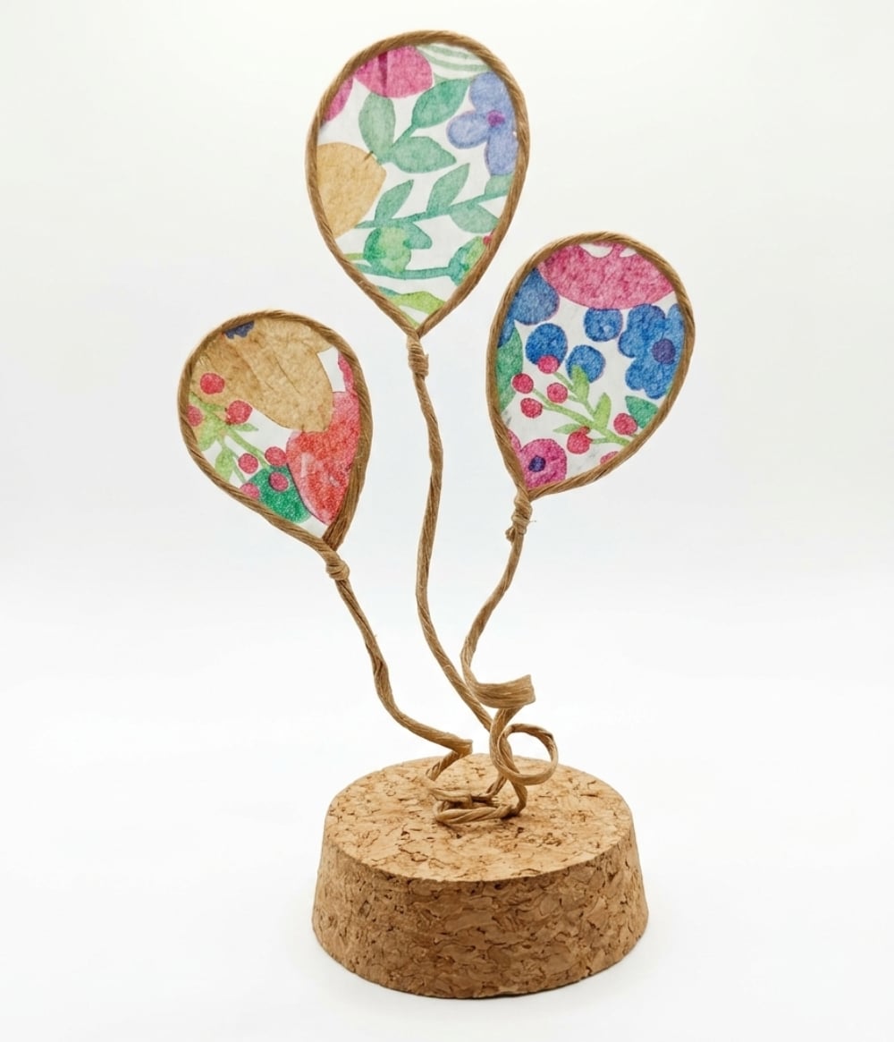Colourful Balloons Sculpture — handmade sculpture by Anoush Waddington